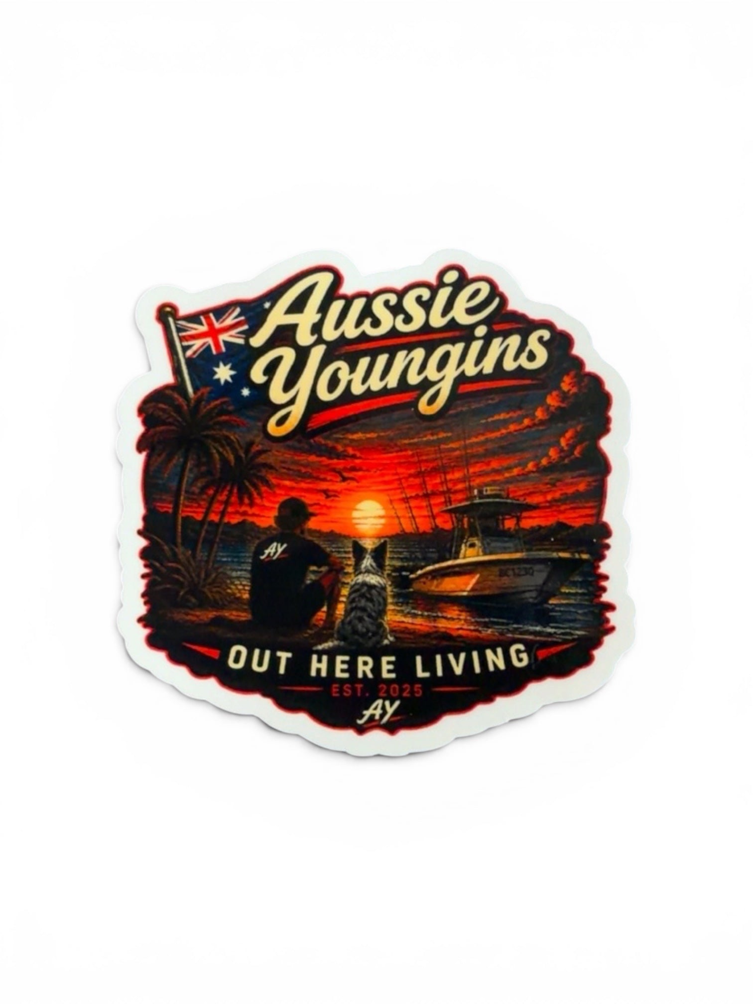 Aussie Youngins Sticker